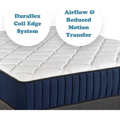 Materasso ibrido premium a molle insacchettate con supporto per bordi in memory gel rinfrescante, misura King Size - 12 cm