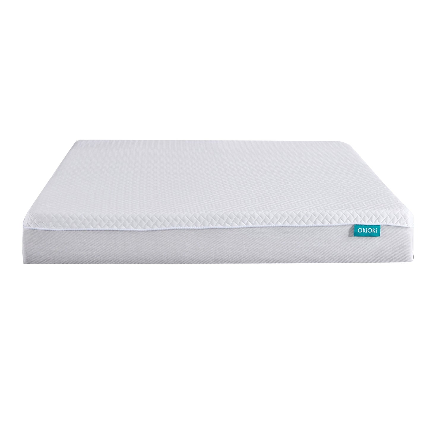 Materasso King Size ibrido con supporto medio-rigido, schiuma bianca da 11 pollici