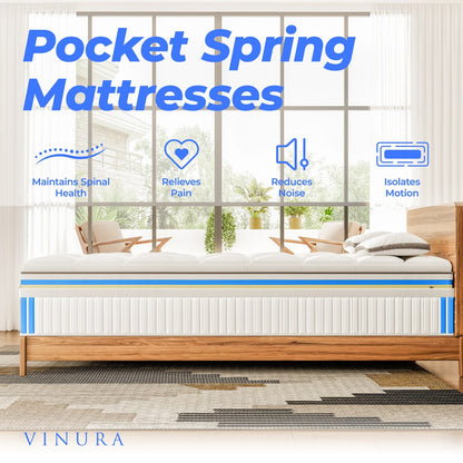 Materasso King Size con gel rinfrescante - Tessuto in memory foam da 12 pollici