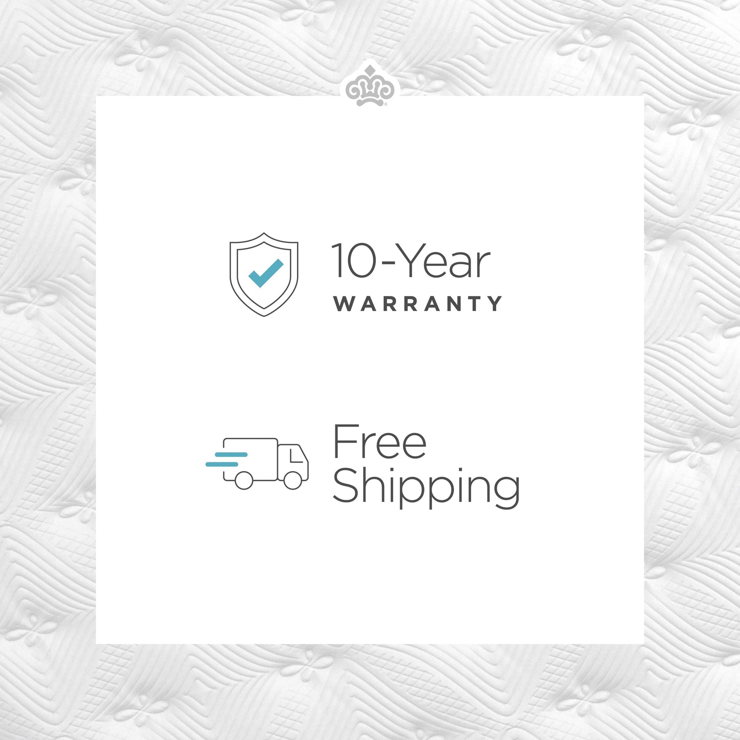 Materasso di lusso Kingsdown Prime Parkman Firm Innerspring Multi-Layered Comfort Cool Quilted Top da 12 pollici con opzione set