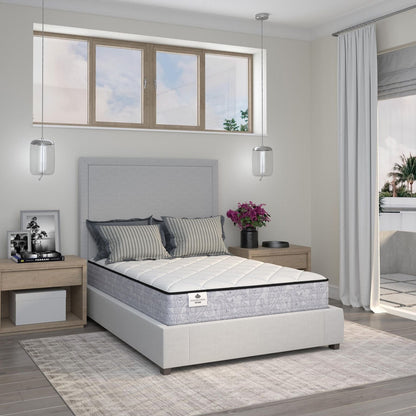 Materasso di lusso Kingsdown Prime Parkman Firm Innerspring Multi-Layered Comfort Cool Quilted Top da 12 pollici con opzione set