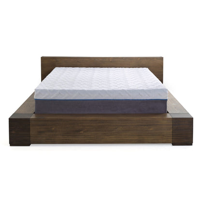 Materasso di lusso Kingston White da 12 pollici in memory foam con infusione di gel