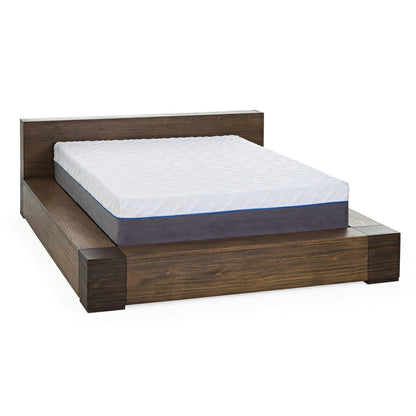 Materasso di lusso Kingston White da 12 pollici in memory foam con infusione di gel