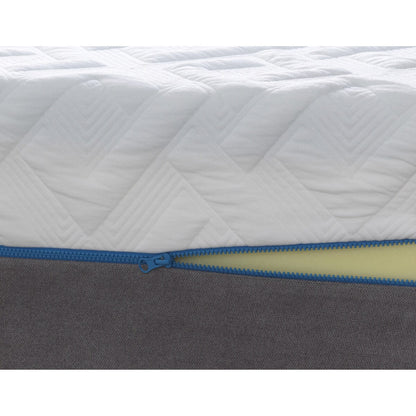 Materasso di lusso Kingston White da 12 pollici in memory foam con infusione di gel