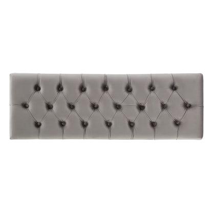 Panca imbottita in velluto Klaus di iNSPIRE Q Bold