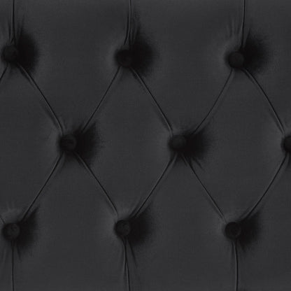 Panca imbottita in velluto Klaus di iNSPIRE Q Bold