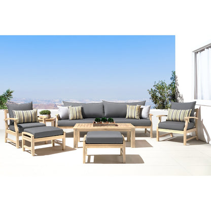 Set di 8 divani e poltrone da esterno Sunbrella Kooper