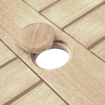 Set da pranzo per esterni Kooper Sunbrella da 9 pezzi