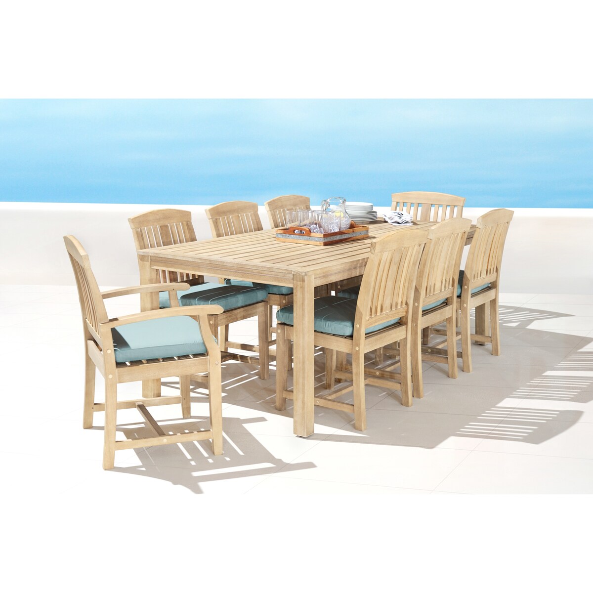 Set da pranzo per esterni Kooper Sunbrella da 9 pezzi