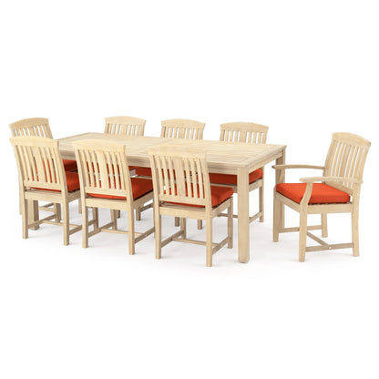 Set da pranzo per esterni Kooper Sunbrella da 9 pezzi