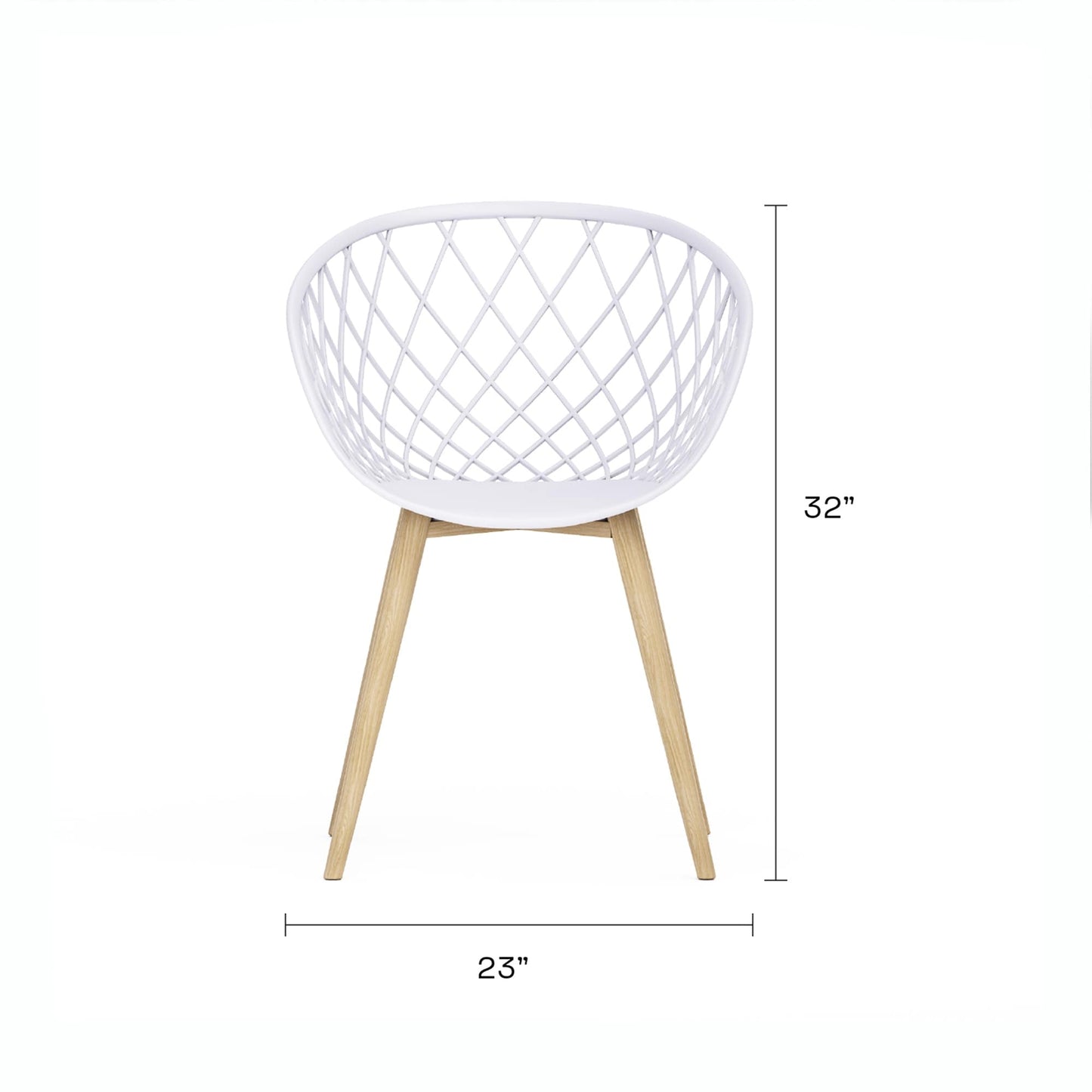 Set da salotto da giardino Jamesdar Kurv, 3 pezzi, stile Mid-Century Modern