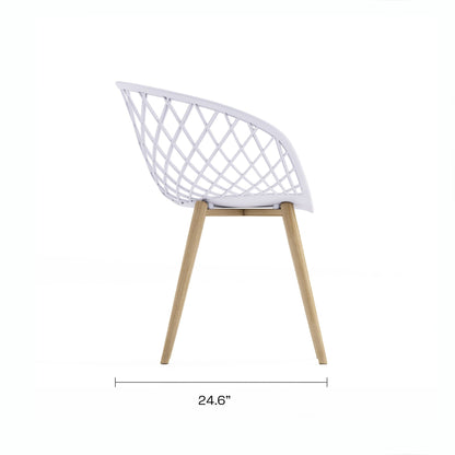 Set da salotto da giardino Jamesdar Kurv, 3 pezzi, stile Mid-Century Modern