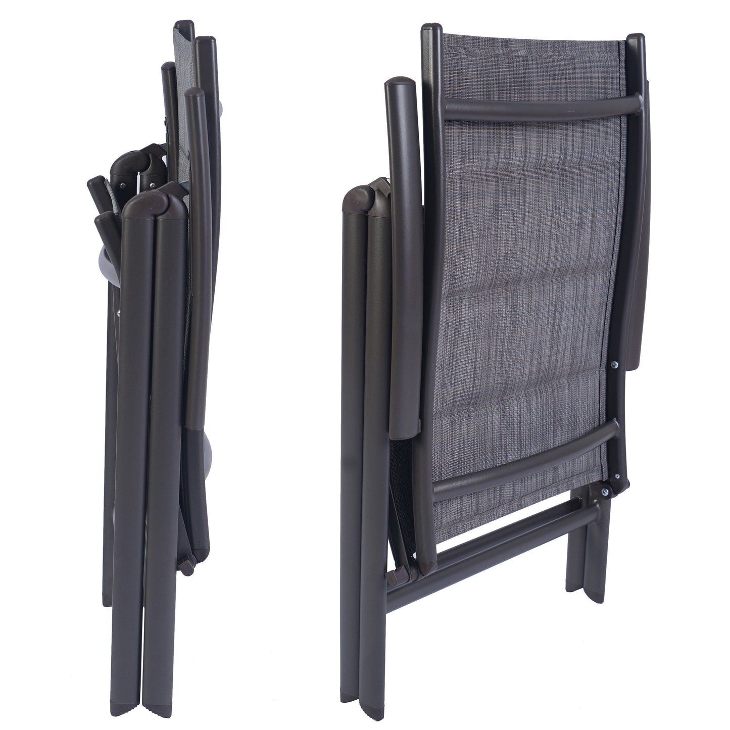 Kozyard Coolmen - Set di 2 sedie pieghevoli per esterni e patio