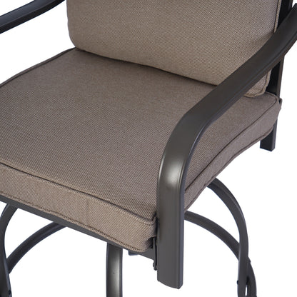 Kozyard Isabella Set di sgabelli da bar/sedie girevoli alti