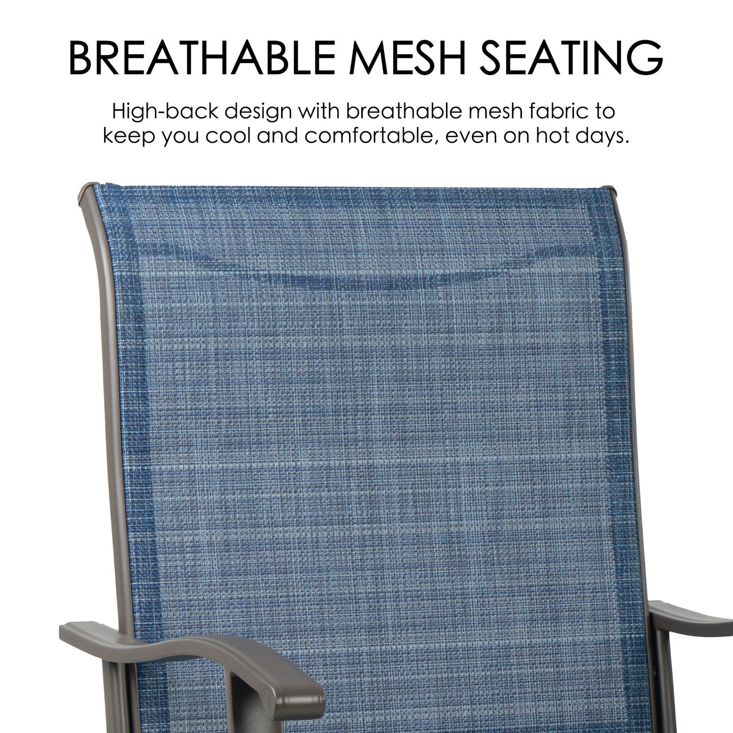 Kozyard Isabella Set di sgabelli da bar/sedie girevoli alti