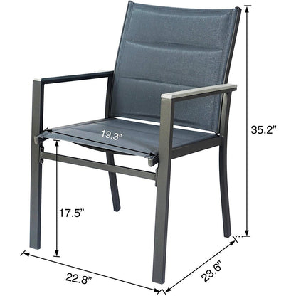 Sedia da pranzo per esterni Kozyard Villa (set da 2)