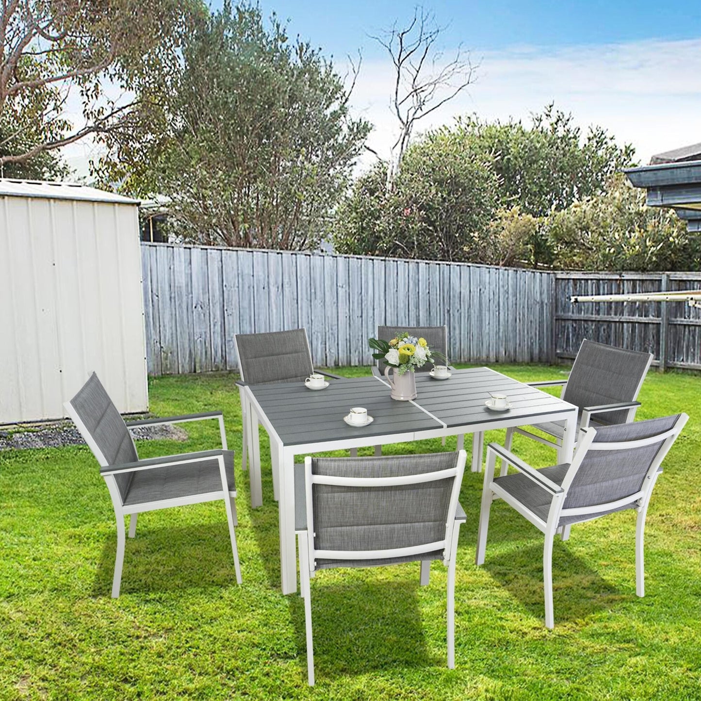 Sedia da pranzo per esterni Kozyard Villa (set da 2)