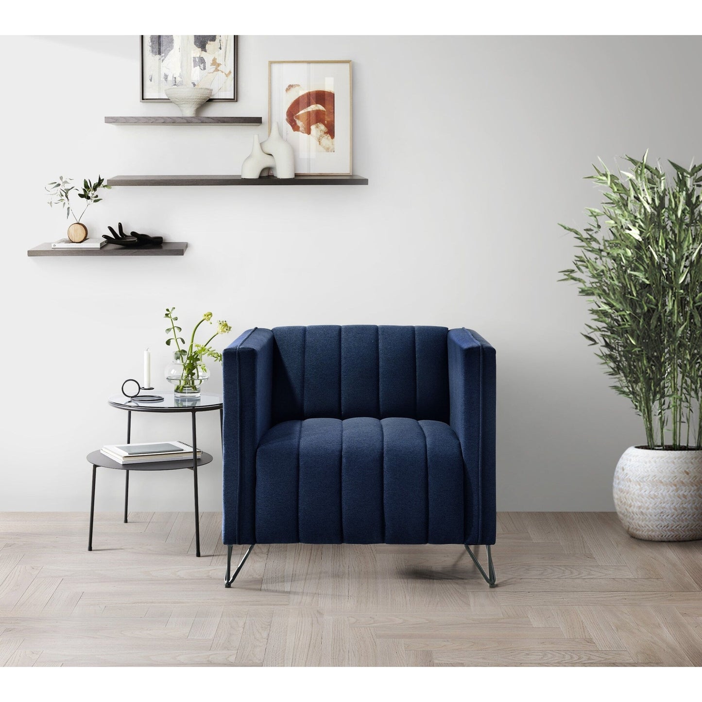 Set da soggiorno con braccioli quadrati Clayfell Kurtis