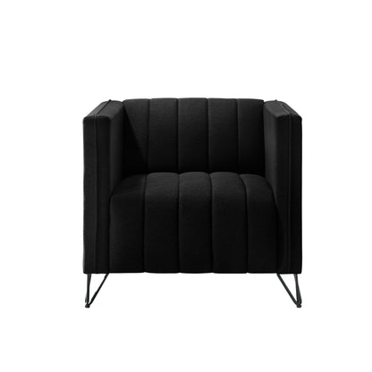 Set da soggiorno con braccioli quadrati Clayfell Kurtis