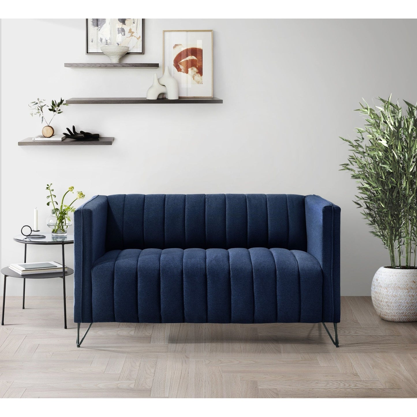 Set da soggiorno con braccioli quadrati Clayfell Kurtis