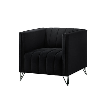 Set da soggiorno con braccioli quadrati Clayfell Kurtis