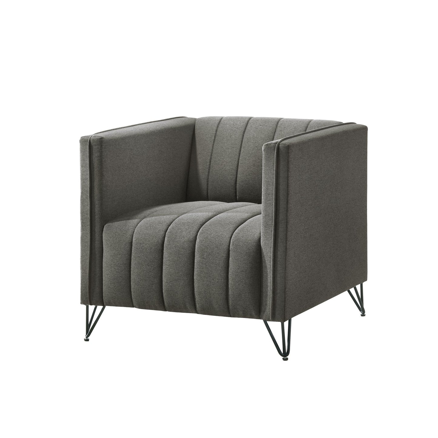 Set da soggiorno con braccioli quadrati Clayfell Kurtis