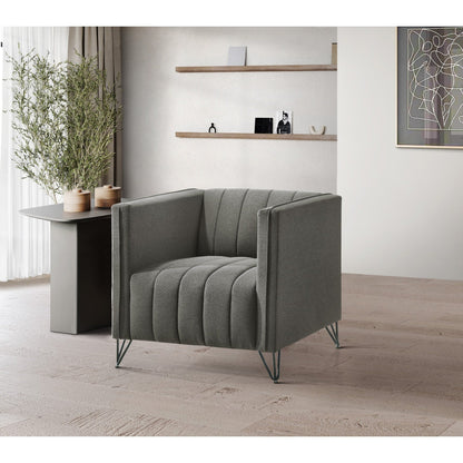 Set da soggiorno con braccioli quadrati Clayfell Kurtis