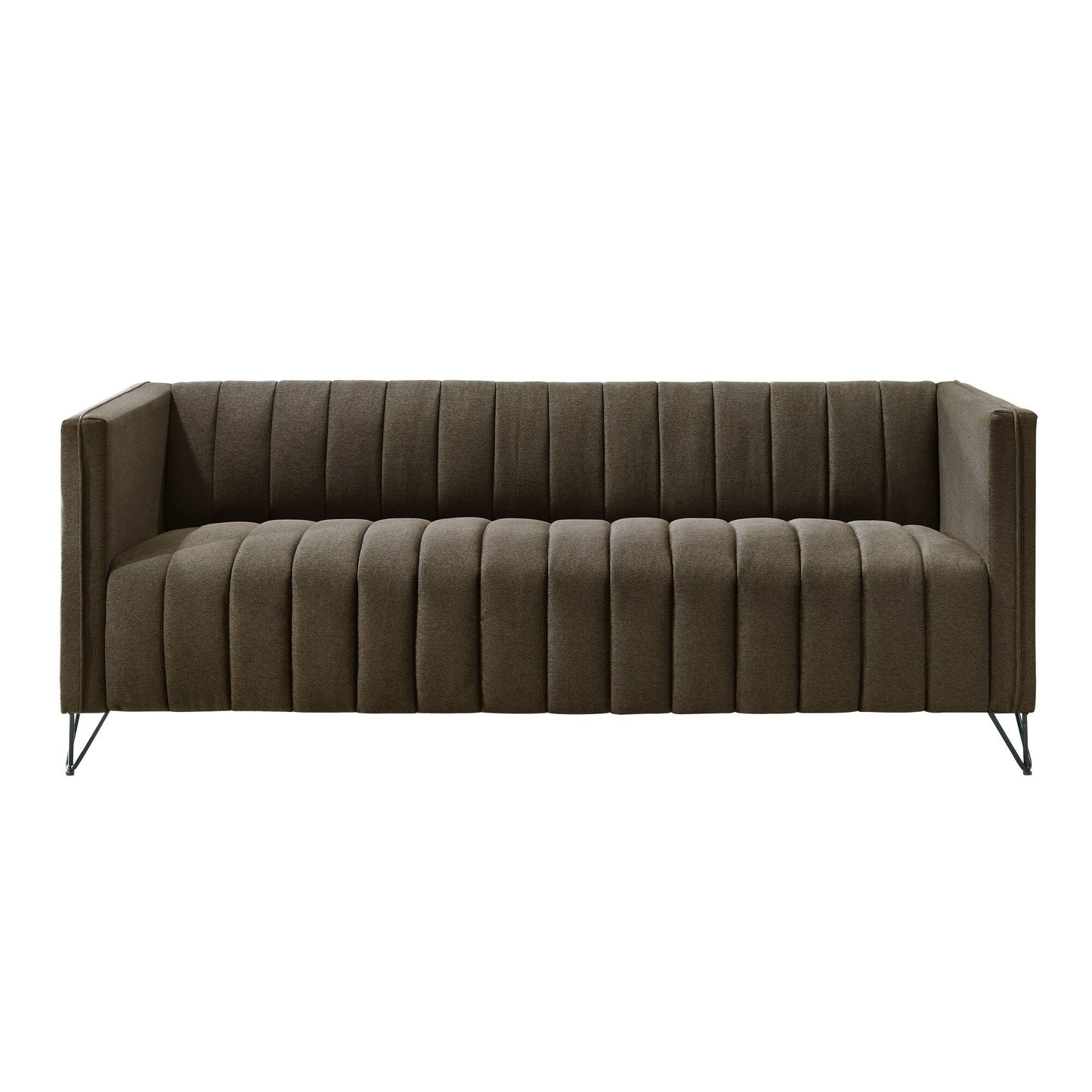 Set da soggiorno con braccioli quadrati Clayfell Kurtis