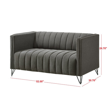 Set da soggiorno con braccioli quadrati Clayfell Kurtis