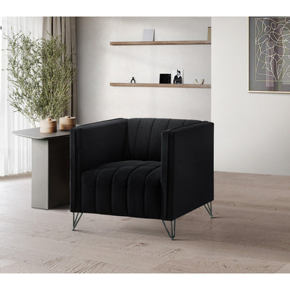 Set da soggiorno con braccioli quadrati Clayfell Kurtis