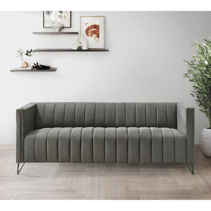 Set da soggiorno con braccioli quadrati Clayfell Kurtis