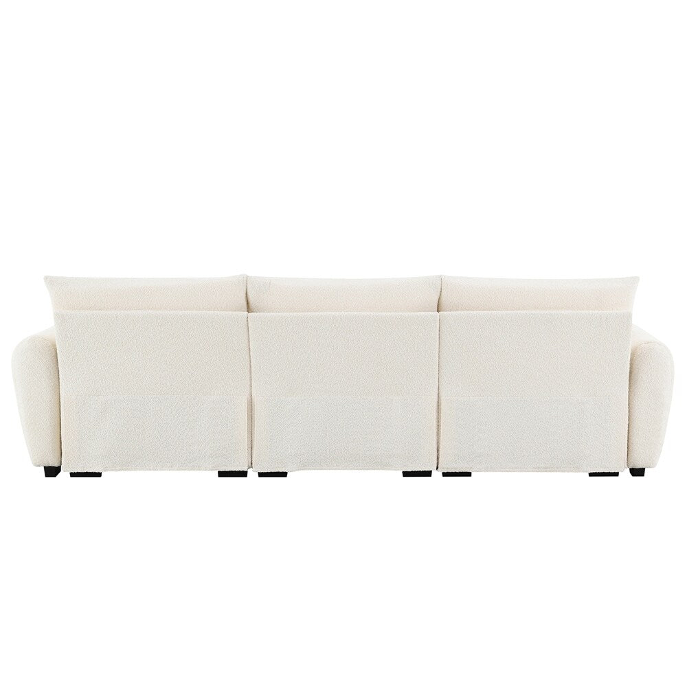 Forma a L con seduta extra-large