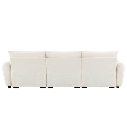 Forma a L con seduta extra-large