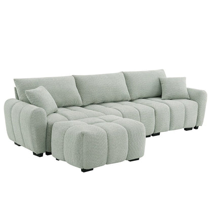 Forma a L con seduta extra-large