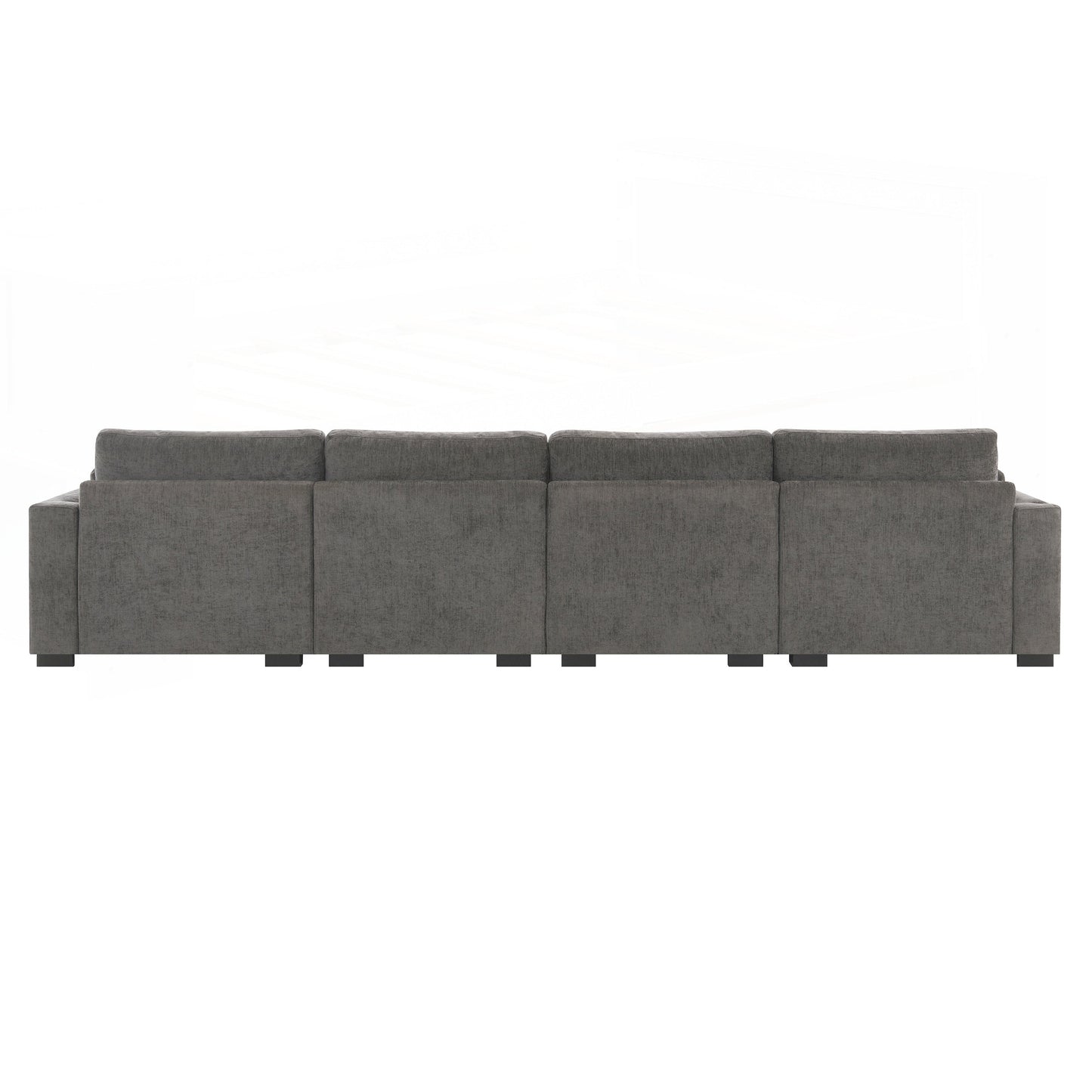 Forma a L con tavolo pieghevole e ricarica a doppia porta