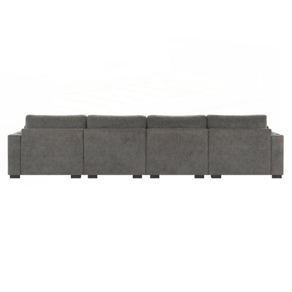 Forma a L con tavolo pieghevole e ricarica a doppia porta