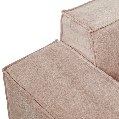 Divano componibile a forma di L, 118 divani modulari in velluto a coste con chaise longue reversibile