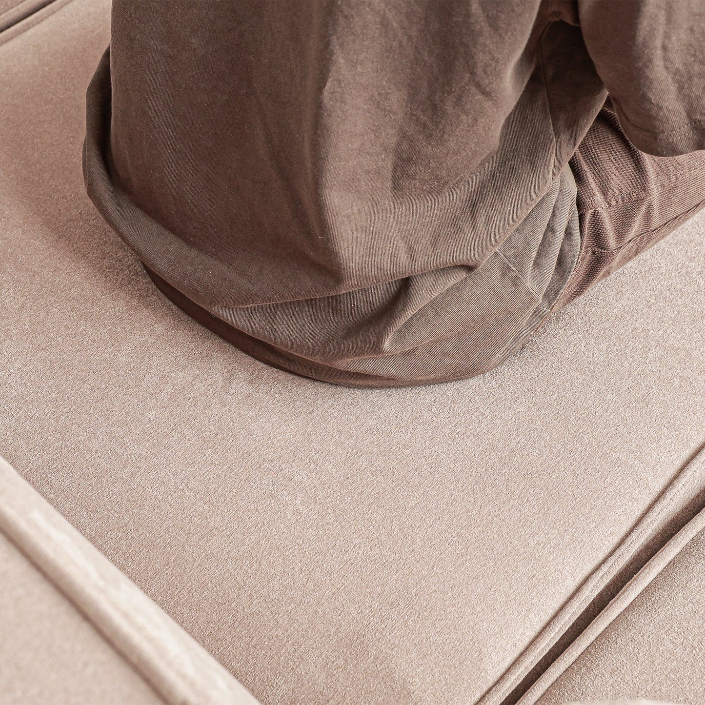 Divano componibile a forma di L, 118 divani modulari in velluto a coste con chaise longue reversibile