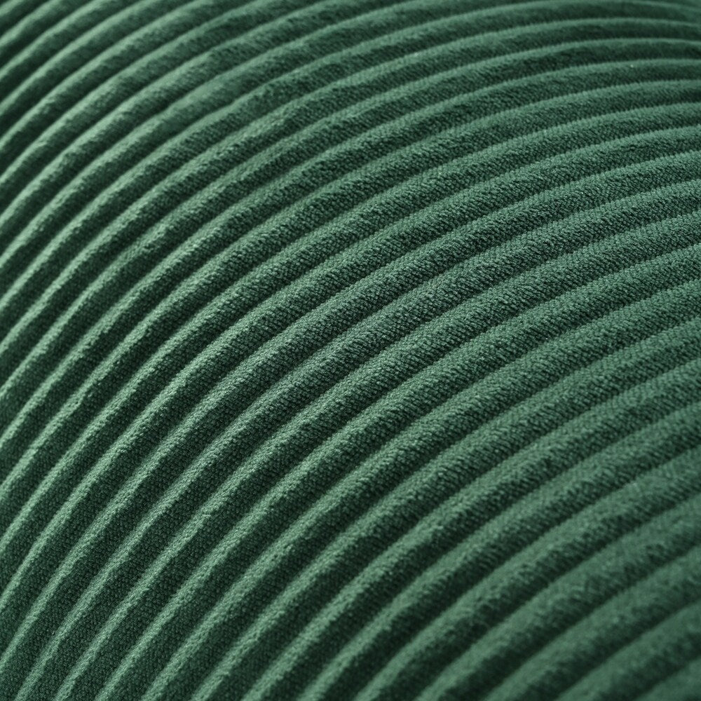 Divano letto modulare a L in velluto a coste