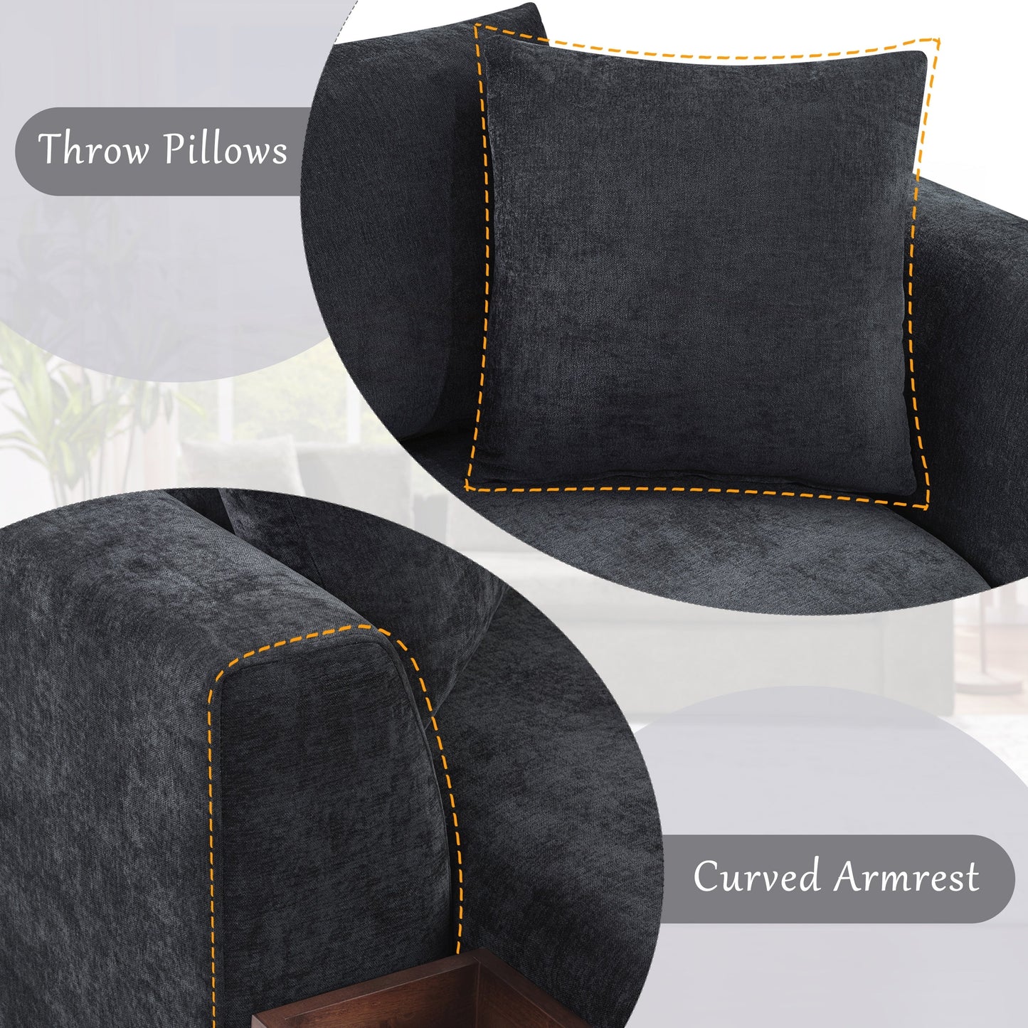 Divano a L Divano imbottito Divano