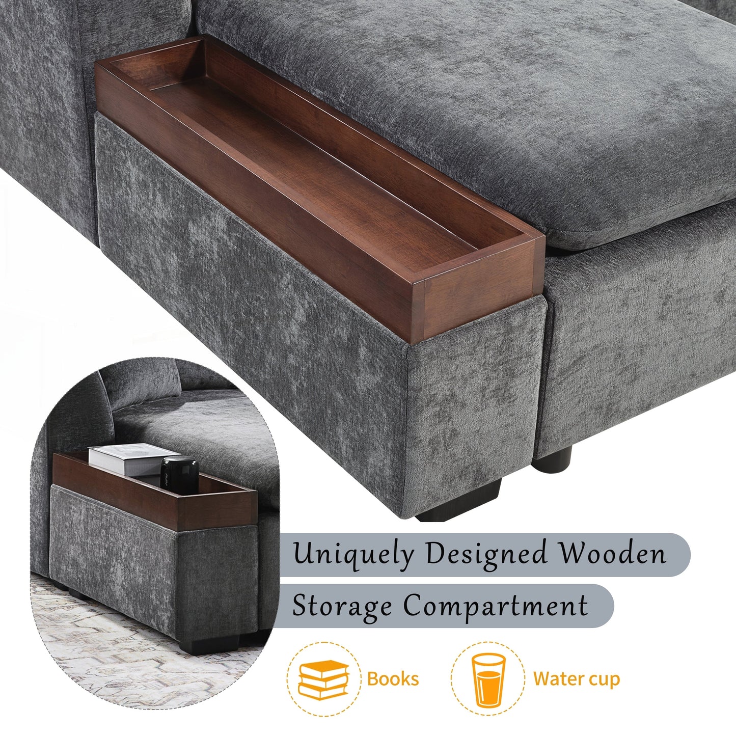 Divano a L Divano imbottito Divano