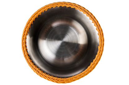 Bob - Ciotola Pet Intreccio Polirattan Arancio