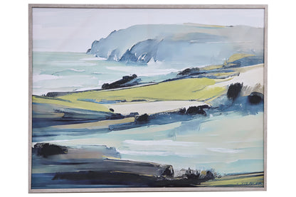 Galleria - Tela Pianura Sulla Scogliera In Inverno