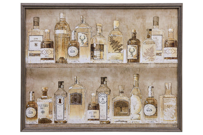 Galleria - Tela Dipinta Selezione Di Liquori