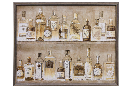 Galleria - Tela Dipinta Selezione Di Liquori