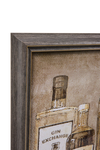 Galleria - Tela Dipinta Selezione Di Liquori