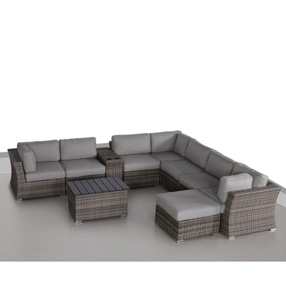 Gruppo di sedute componibili LSI da 10 pezzi