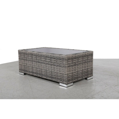 Gruppo di sedute componibili in rattan LSI da 12 pezzi con cuscini