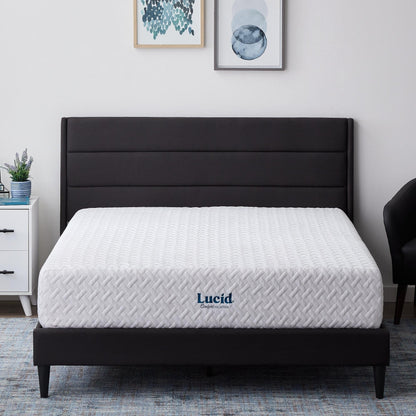 Materasso in memory foam Lucid Plush Gel da 12 pollici