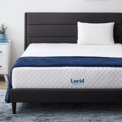 Materasso in memory foam Lucid Plush Gel da 12 pollici